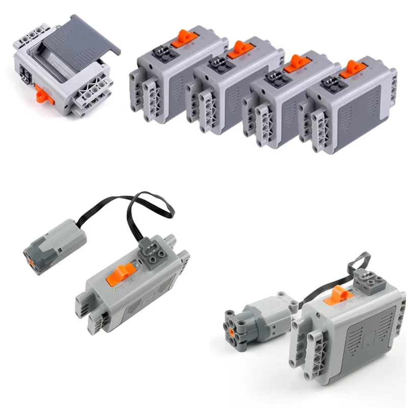 MOC M Motor tecnología piezas de bloques de construcción 8883 ensamblado 88003 L funciones de potencia del Motor modificado DIY ladrillos juguetes Accesorios