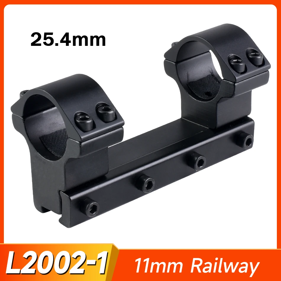 25.4mm Scope Mount Rings Hunting Accessories Metal Picatinny Rail Weaver 11mm Dovetail Rail for Scope Mount