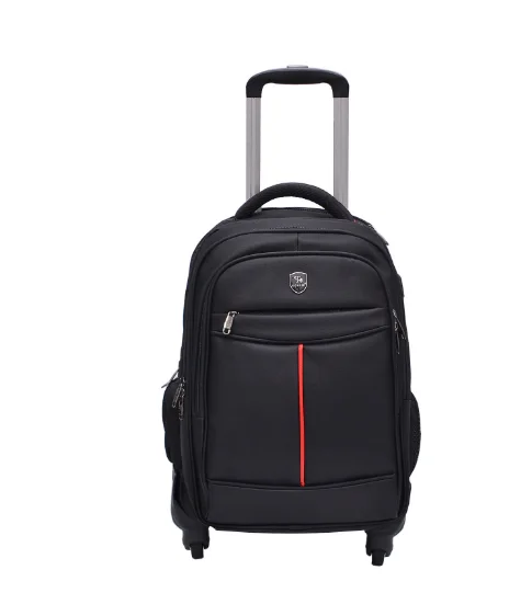 Homens de negócios viagem trole saco masculino rodas rolando mochila 20 Polegada trole mochila bagagem sacos cabine tamanho carry-on saco