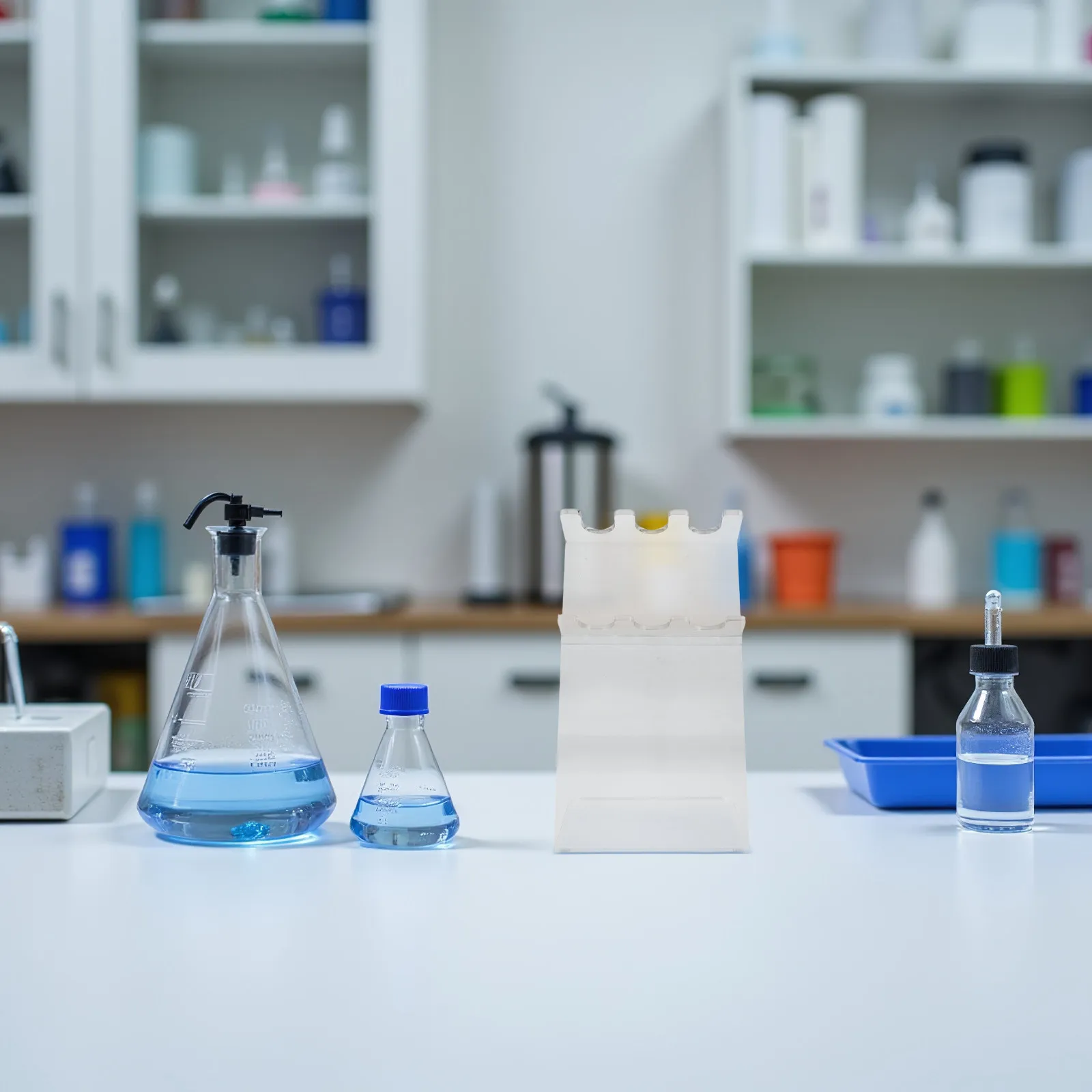 Glass 3 Slot Pipette Rack Desk Organizer Laboratory Scientific Research Classroom Lab Storage Holder Pipette Rack