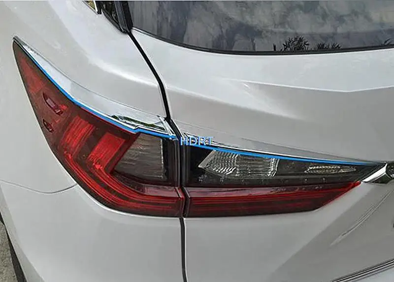 

Аксессуары для защиты автомобильного стайлинга для Lexus RX RX200T 2016-2019, накладки на задние фары, накладки на заднюю панель, молдинг крышки лампы