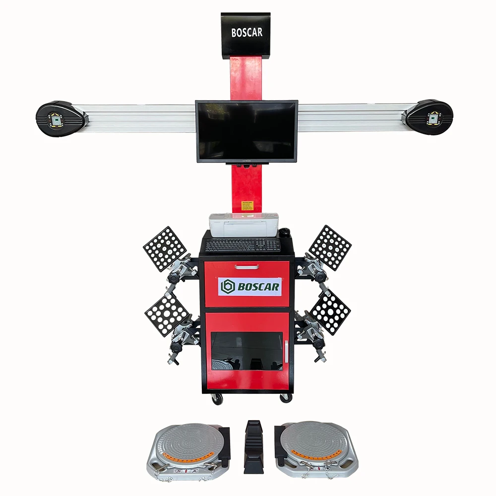 High Precision 3D Car Four Wheel Alignment Machine For Sale Universal Operating System Free Updates 4 Wheel Aligner