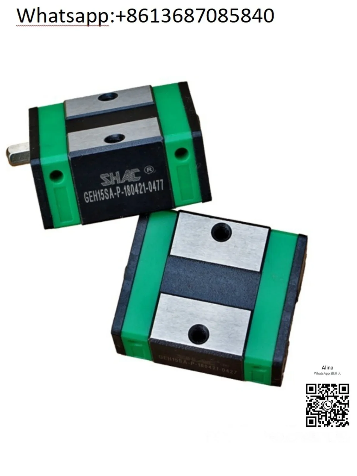 Taiwan Dinghan SHAC low assembly linear guide slider QEH/GEH/GEW15 20 25 30CA SA CC   GEH15-30