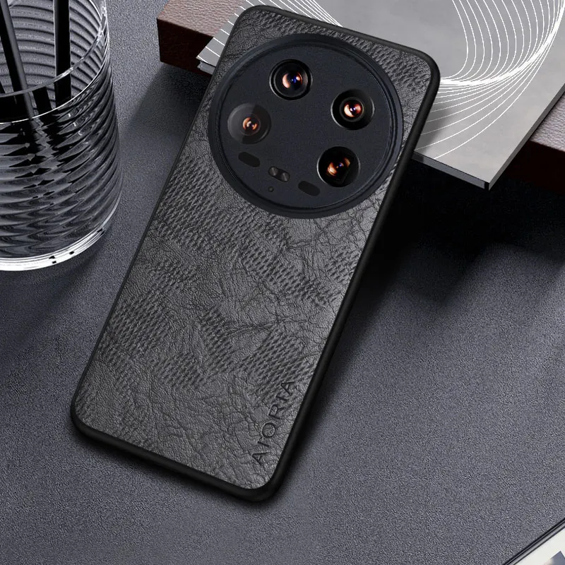 Case for Xiaomi 14 13 12 12S 11 Pro Ultra Lite 11T 12T  Business wind cortex pattern Leather cover for xiaomi 14 13 12 11  case