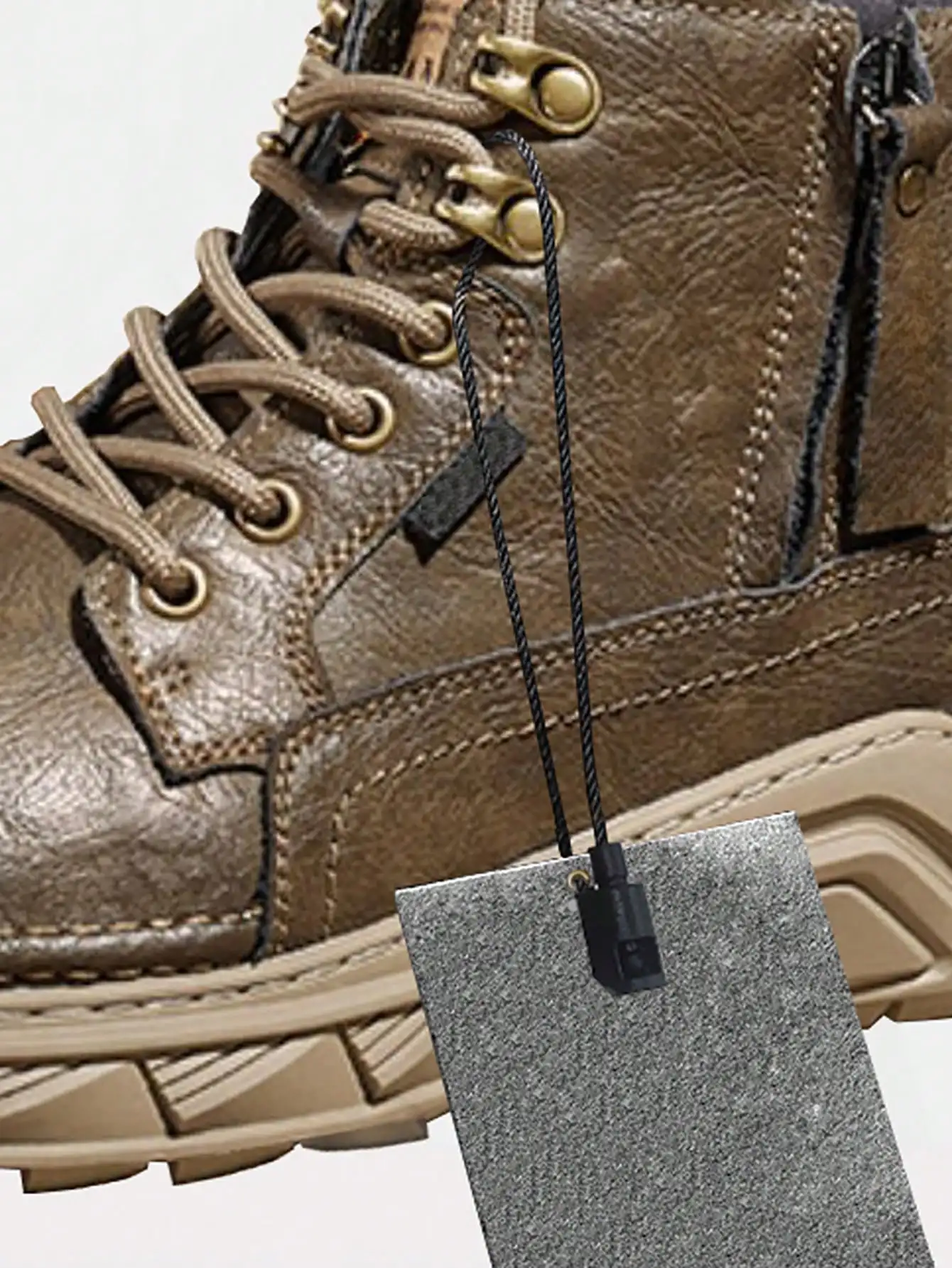 100 Black Hang Tags With Rope, Buckles, Rings And Hooks For Shoes, Apparel, Luggage, DIY  Quick-Attach Price Labels