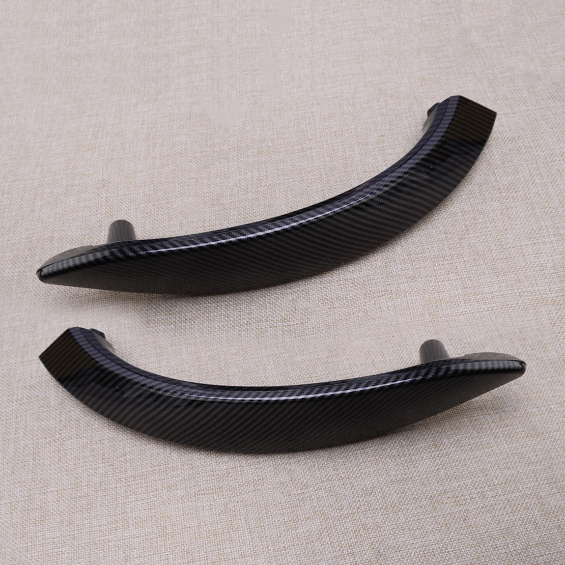 

Front Left & Right Interior Door Pull Handle + Cover Fit for BMW 3 4 series F30 F31 F32 F34 F35 F80 F83 Carbon Fiber Style