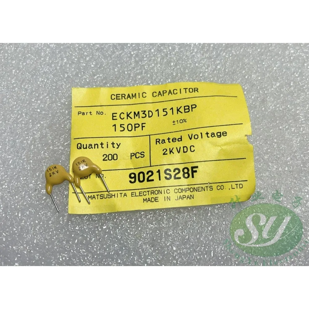 

20PCS 0.00015uf/2KV 150pF 151/2KV Brand New High Voltage Ceramic Capacitor