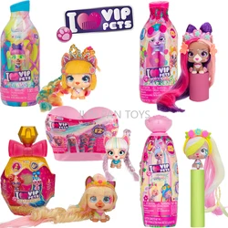 IMC I LOVE VIP PETS Surprise Puppy Toys Color Boost Scented Hair Spring Vibes Mini Fans Spring Vibes Celebripets Salon Playset