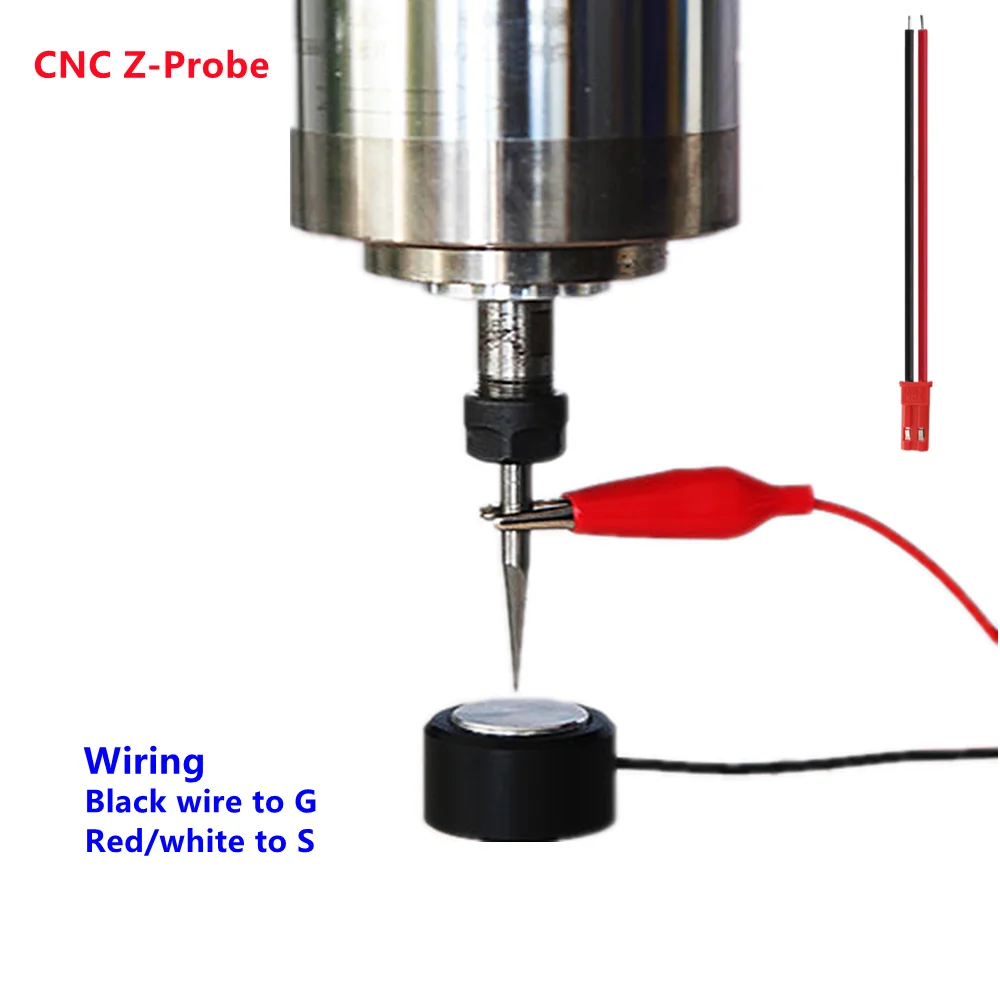 Z sonda placa de toque peças roteador cnc ferramentas verificação zero cnc sensor nivelamento automático ferramentasetter para máquina gravura a laser