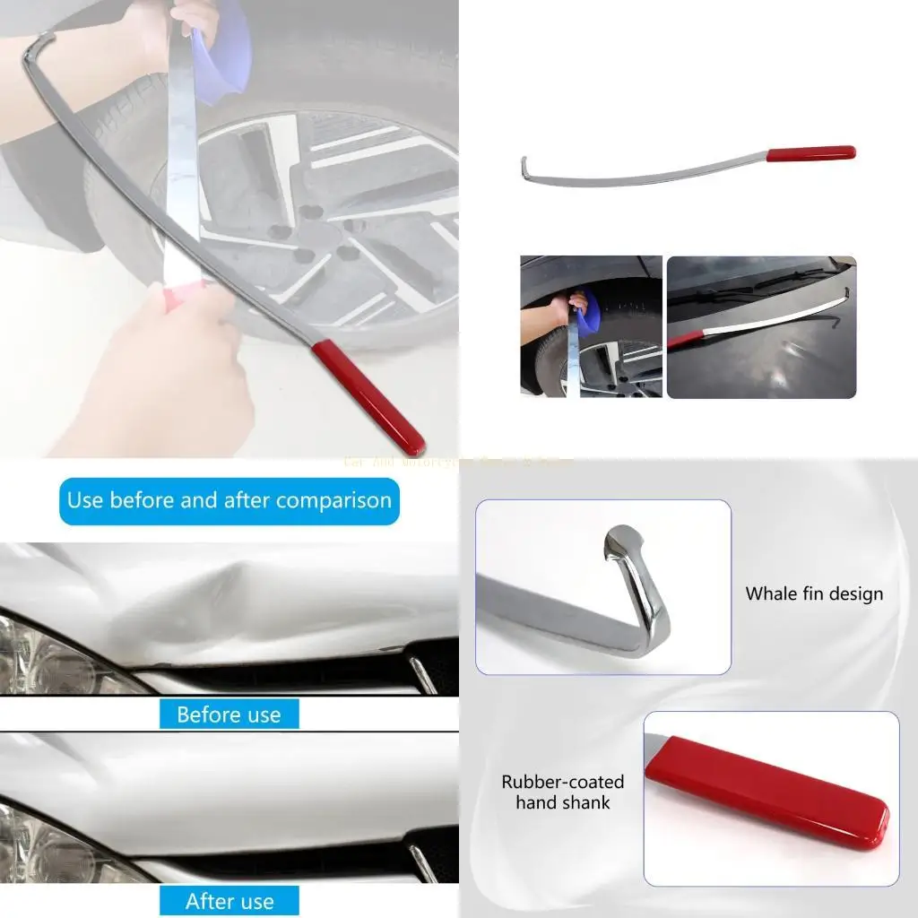 

Repair Tool Vehicle Body Dents Repairing Tool with Ergonomic Grip Car Dents Repair Slide Rod Auto Dents Remover