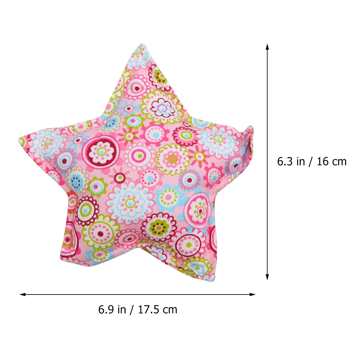 

Star String Hanging Decoration 5 Pink White Stars Durable Cotton Cloth Crib Decor Baby Room Wall Hanging Star String Baby Tent