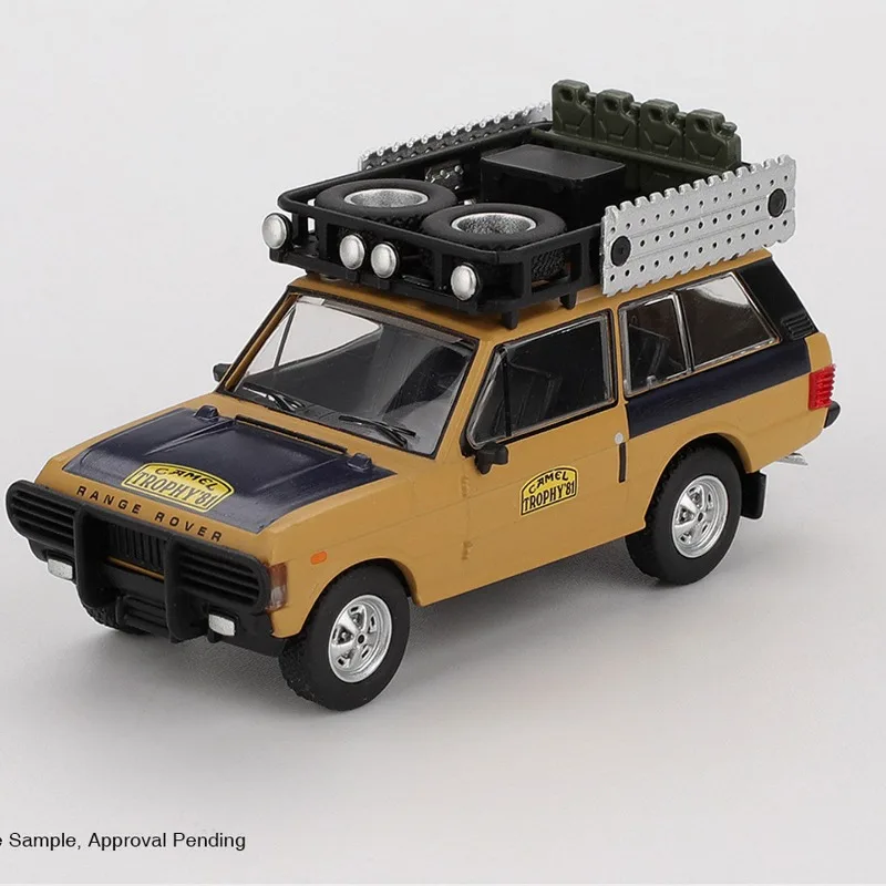 MINIGT 1:64 Roadster Range Rover Racing Simulation Alloy Die-Cast Car Model Adult Collectible Static Display Piece, Boys' Toy
