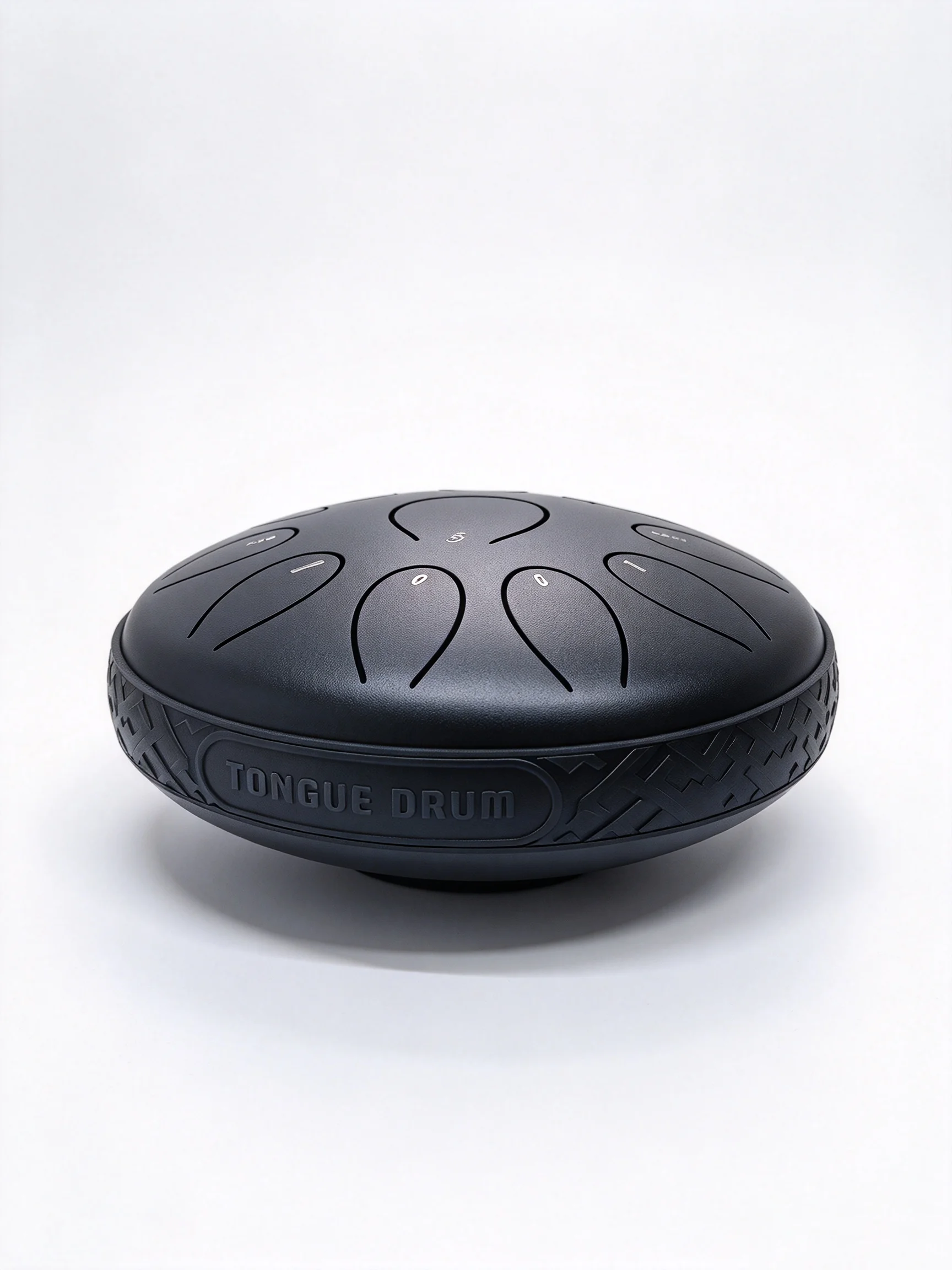 Hluru Glucophone Steel Tongue Drum 6 Inch 11 Notes Drums Key D Ethereal Drum For Beginner Handpan Musical Instruments Gift