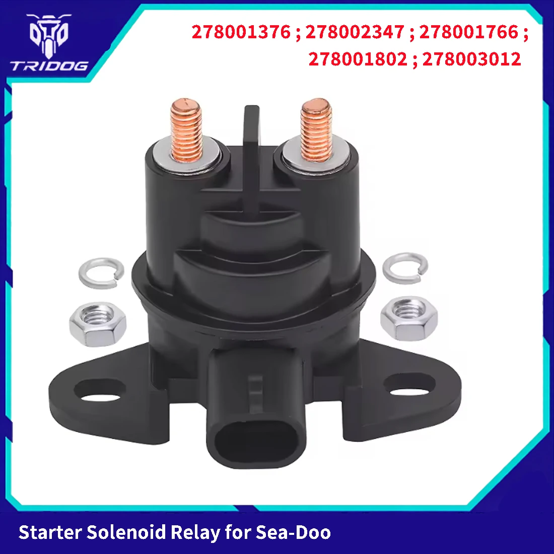 Starter Solenoid Relay For Seadoo LRV DI GTI 155 RX HX CHALLENGER EXPLORER SPEEDSTER  UTOPIA SPORTSTER 1503 1800 800  278001802
