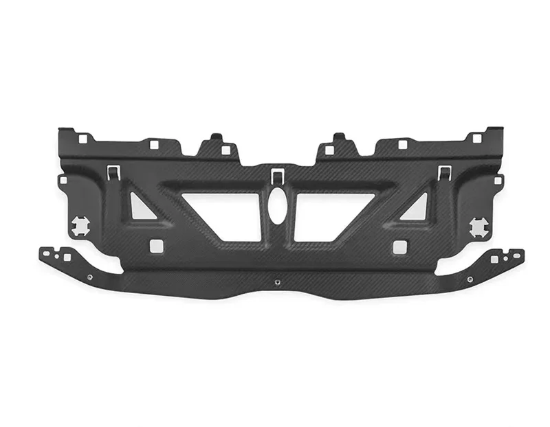 SQ style dry carbon fiber water tank upper guard plate engine lower guard plate body kit for 21-IN BMW M series M3 M4 G80 G82