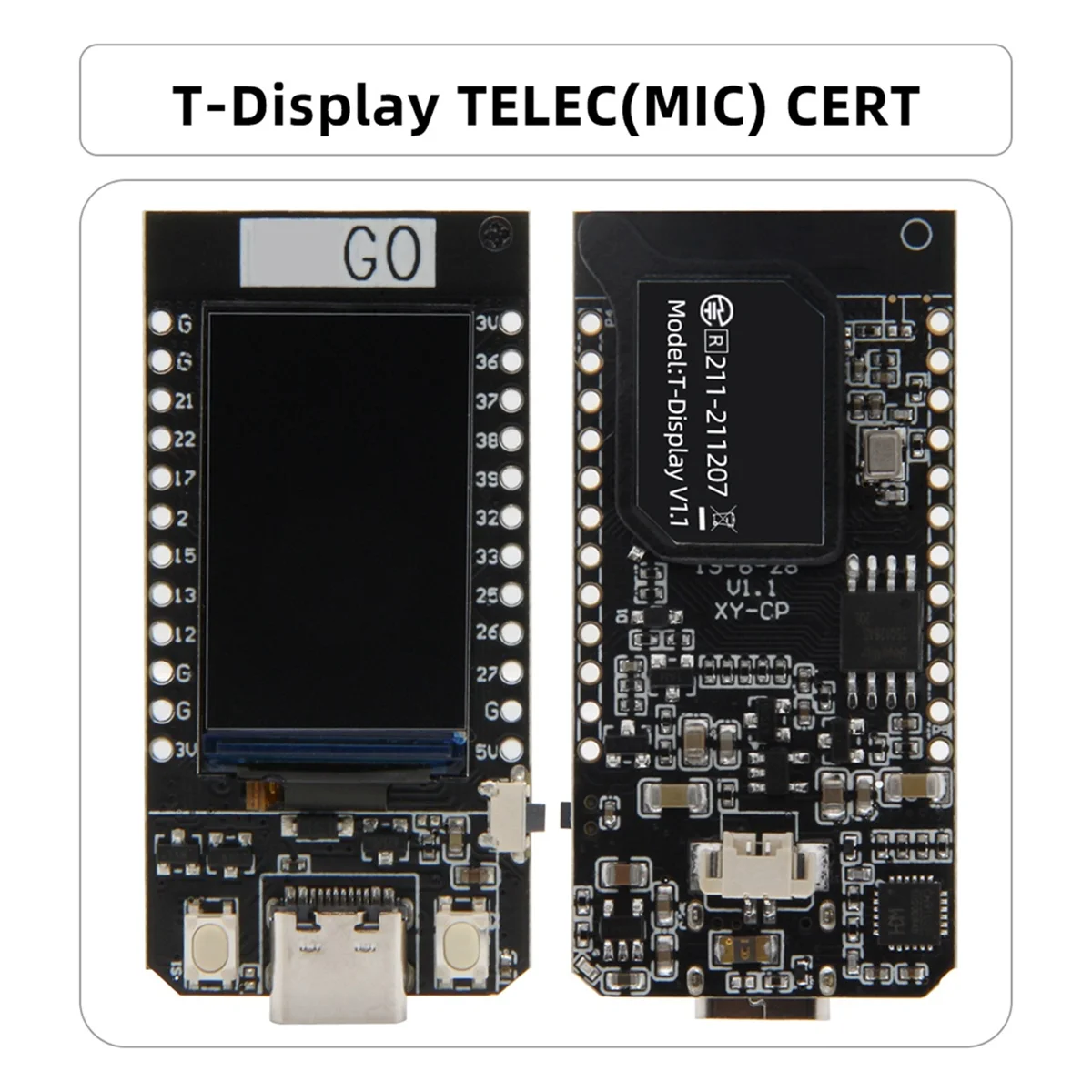 Per Nerd Miner CH9102F T-Display 1.14In Scheda di Controllo LCD ESP32 Modulo Wireless per BTC Bitcoin Solo Lottery Miner 16MB