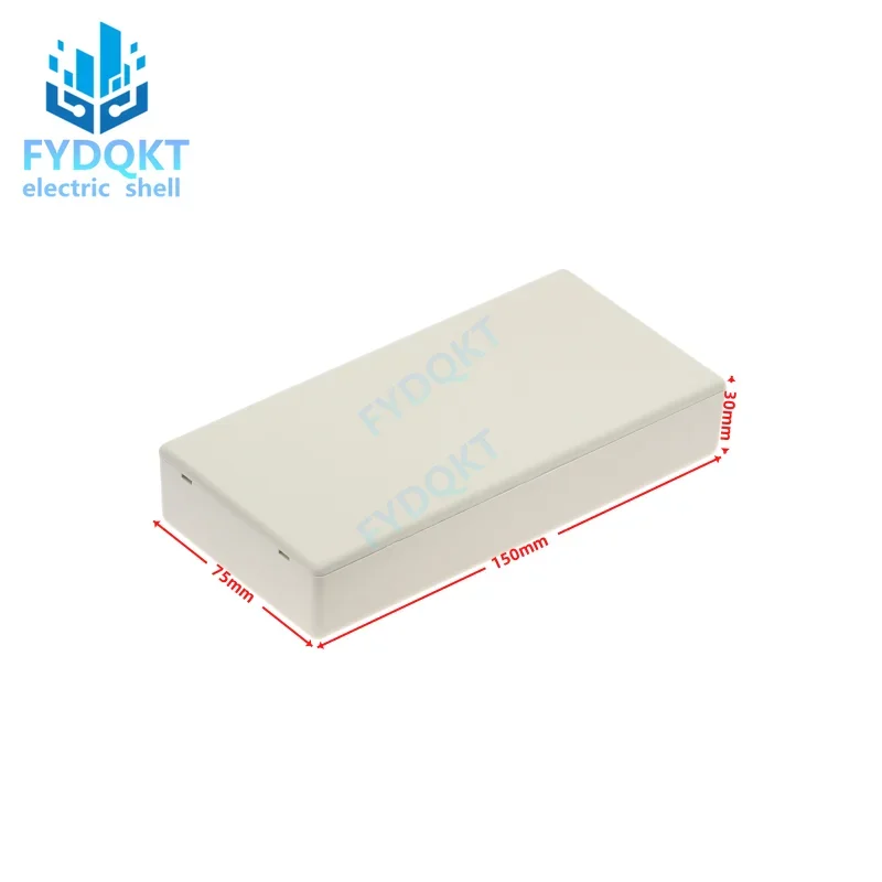 Caja de conexiones de plástico Rectangular impermeable ABS, 1 unidad, 150x75x30mm, carcasa del módulo de instrumentos, fuente de alimentación