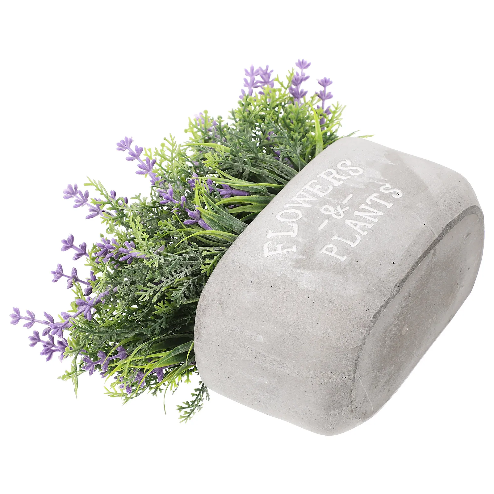 

Искусственное лавандовое бонсай-растение в горшке для декора дома, офиса, помещений и улицы, украшение для рабочего стола, реалистичная имитация