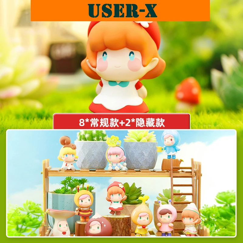 

USER-X Yumi In The Garden Series Blind Box Kawaii Anime Action Doll Figure Toy Cute Girl Birthday Gift Lovely