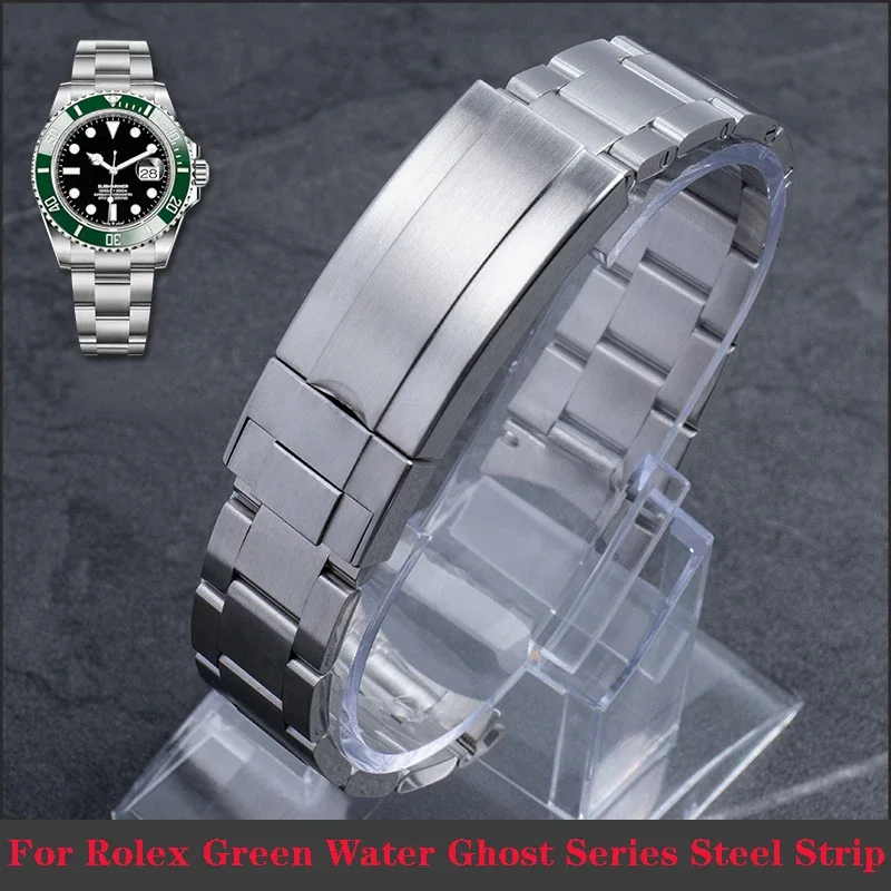Oyster Bracelet 904 Stainless Steel Watchbands for Rolex SUBMARINER DAYTONA SUP GMT Men's Watch Bracelet Metal Strap 20mm 21mm