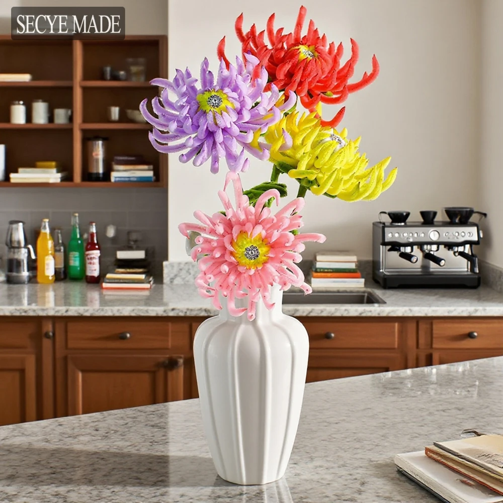 

Artificial Daisy Bouquets are Used For Party, Wedding and Home Decoration With Step-by-Step Video Tutorials K39
