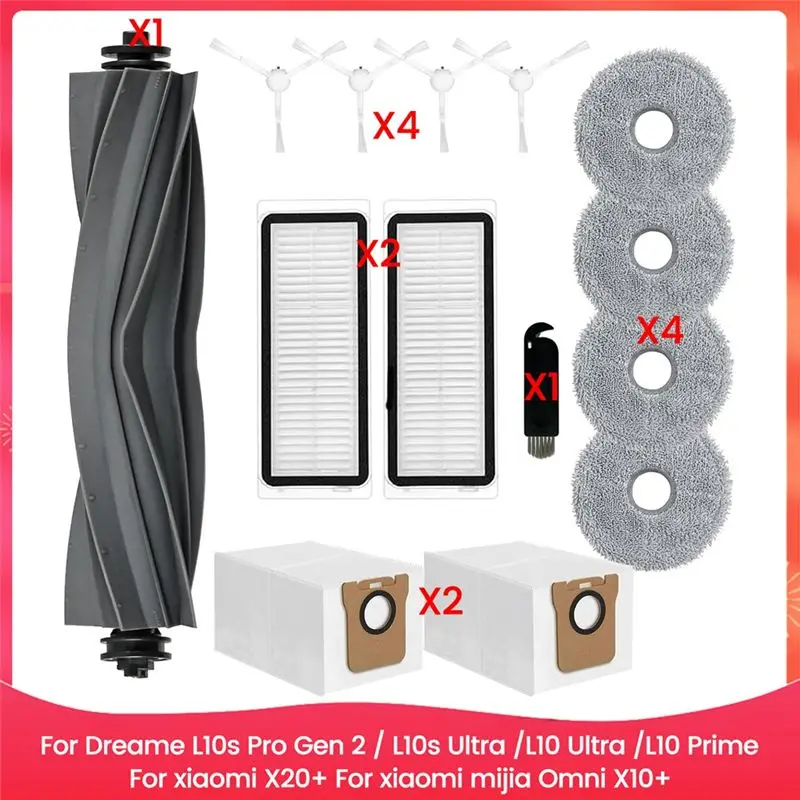ABEZ For Xiaomi X20+, For Dreame L10s Pro Gen 2 / L10s Ultra / L10 Ultra /L10 Prime, For Mijia Omni X10+ Vacuum Cleaner Parts