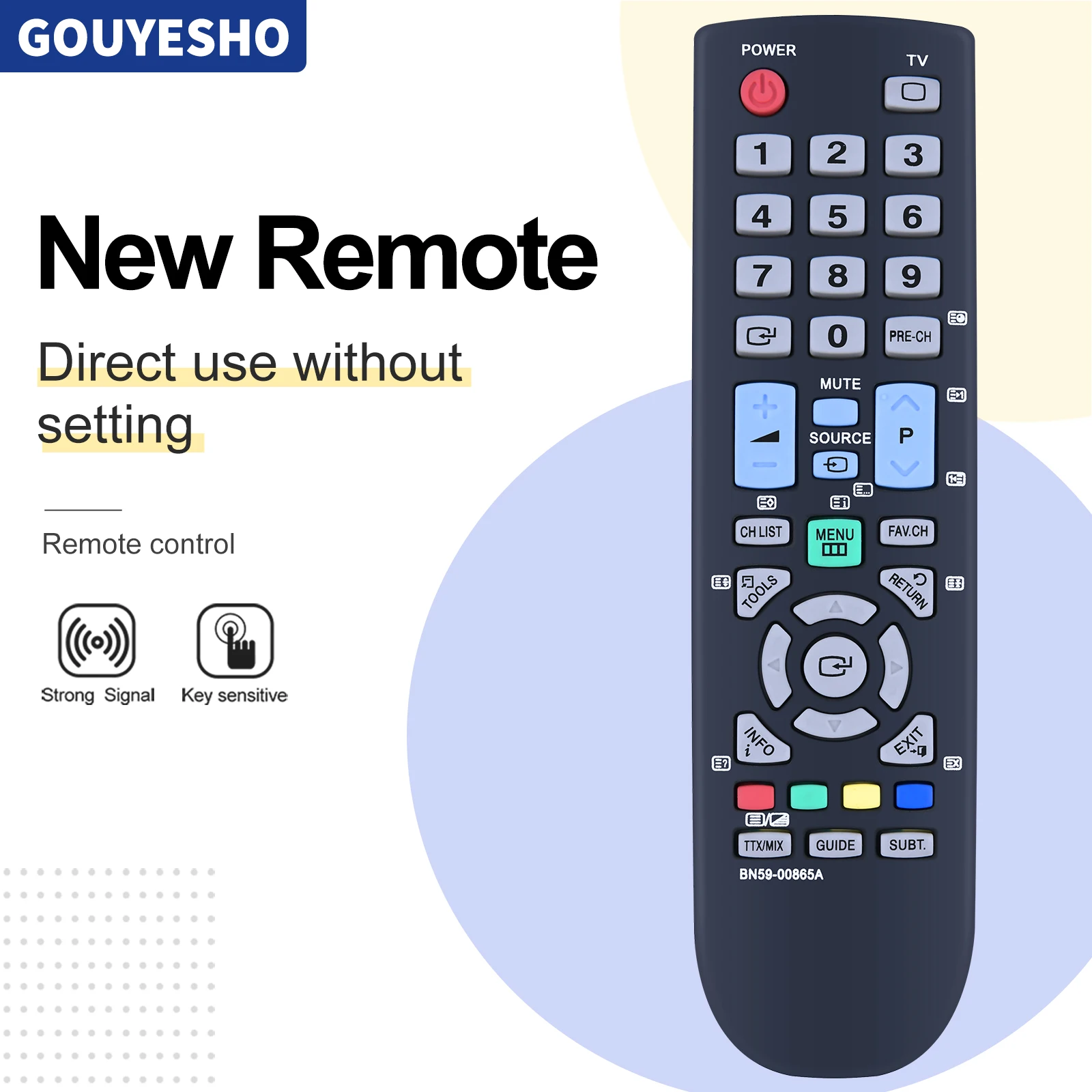 New BN59-00865A For Samsung Remote Control 933HD 2333HD 2033HD P2270HD LS22EMDKU