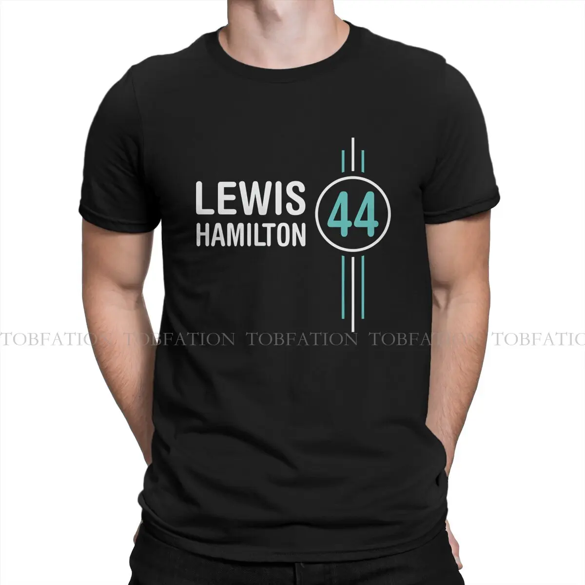 Formula 1 F1 Crewneck TShirts Lewis Hamilton Formula1 Motorsports Personalize Men's T Shirt New Trend Clothing Size S-6XL