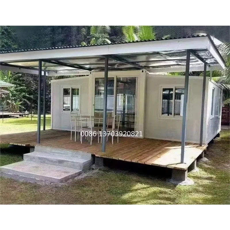 20FT Australia 2 Bedroom Luxury Predfabricated Container Homes Portable  Fast Install Prefabricated House Prefab Home