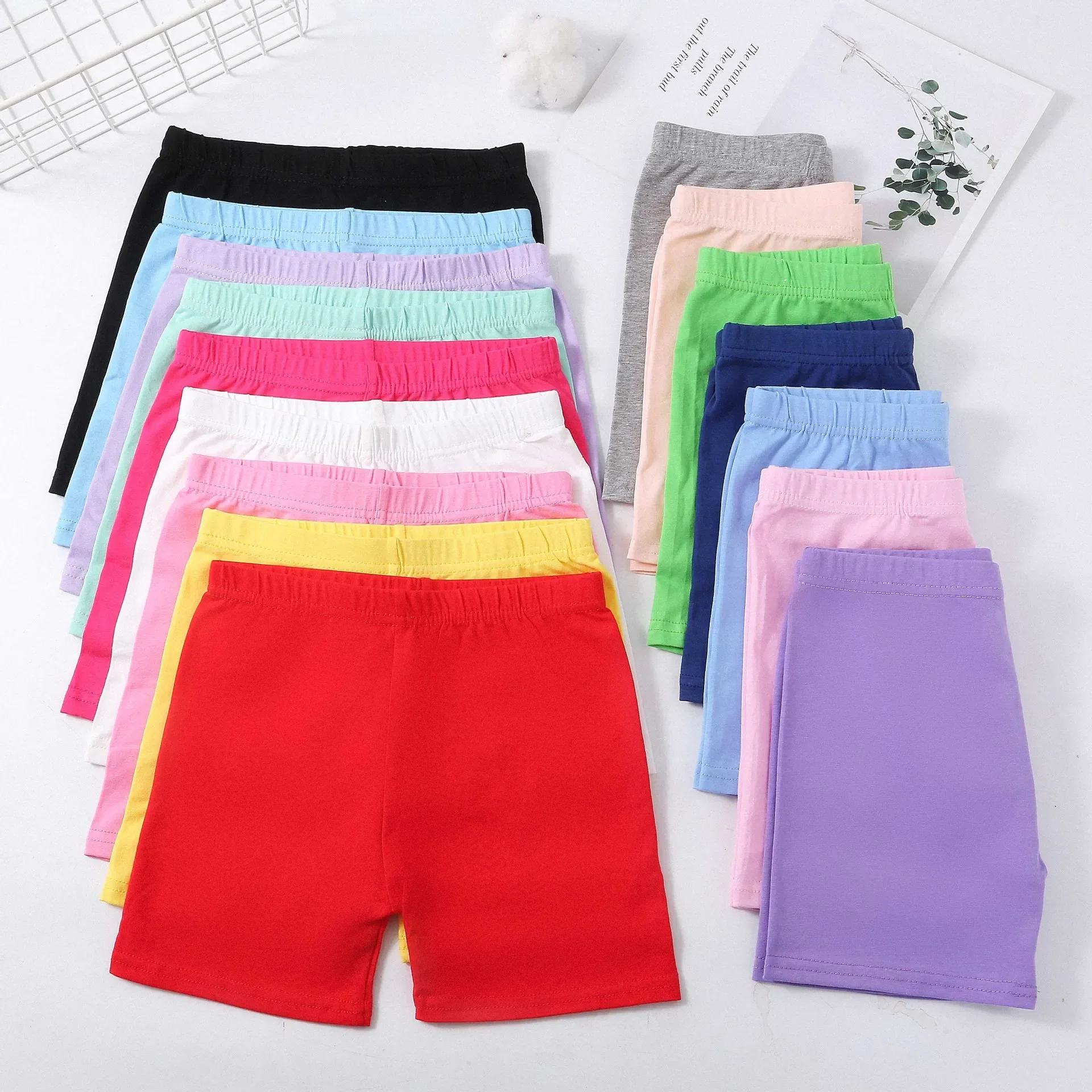 Girls Shorts Cotton Safety Pant Underwear Girls Briefs Short Beach Pants Kids Girls Short Leggings Summer Fashionable Kids