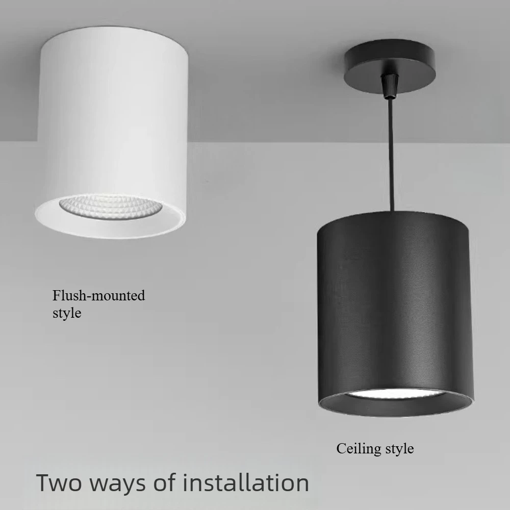 Adjustable light LED spot light Modern Nordic design style surface mounted 12/20/30/40W 110/220V high brightness LED lamp