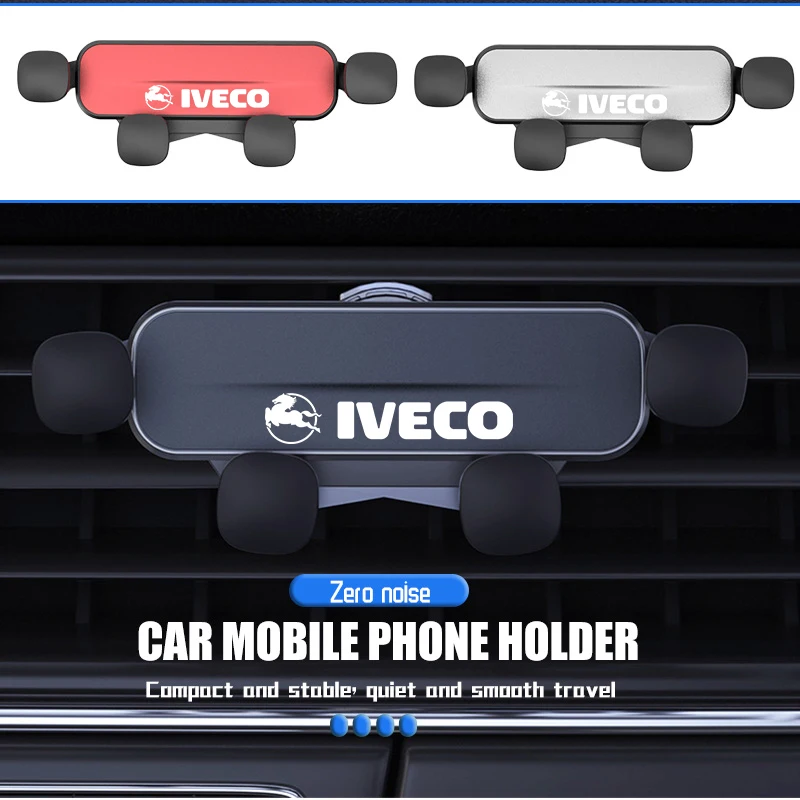 Soporte para Teléfono Móvil para IVECO, Soporte GPS para Rejilla de Ventilación, Soporte de Navegación para Furgoneta Daily, Chasis Cabina, e-Daily, Eurocargo 4x4, T-Way