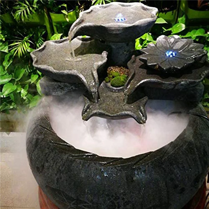 UNCL 10X صانع ضباب بالموجات فوق الصوتية مبيد نافورة الماء بركة البخاخة الهواء المرطب