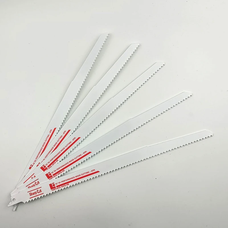 1 pz demolizione lame per seghe alternative da 8 "a 12 pollici in acciaio al carbonio lama per sega a sciabola legno plastica cartongesso taglio lama per seghetto alternativo