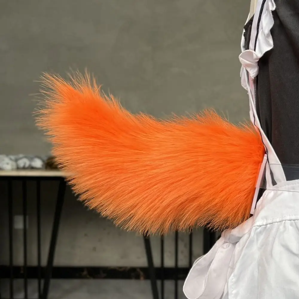 Transparent Belt Electric Furry Tail Movable Tail Realistic Furry Cosplay Tail Interactive Remote Adjustable Cat Tail