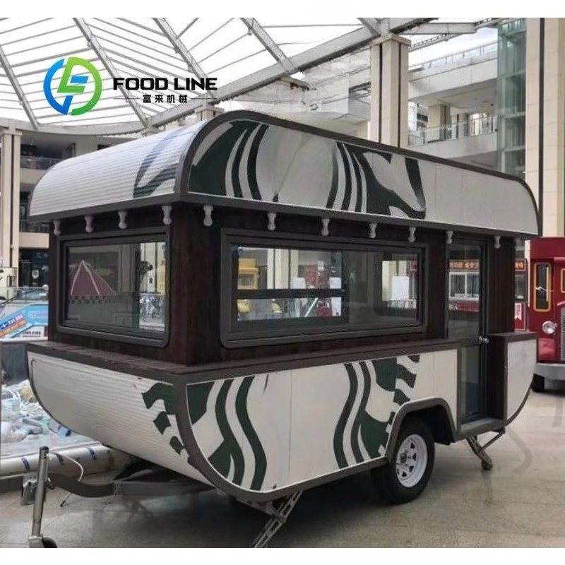 

Customized High Standard Mobile Food Truck Mobile Kitchen For Street Coffee Catering Food Shops Restaurants Bakeries