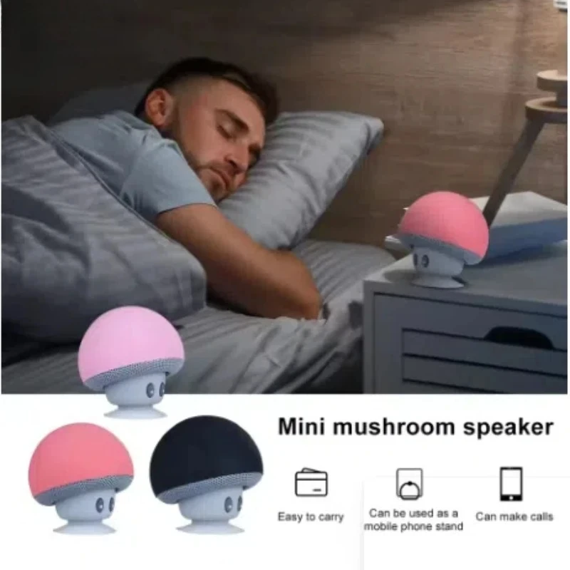 High Quality Wireless Bluetooth Speaker 30ft Wireless Range Subwoofer With Suction CupSuitable for Cycling Picnic Outdoor