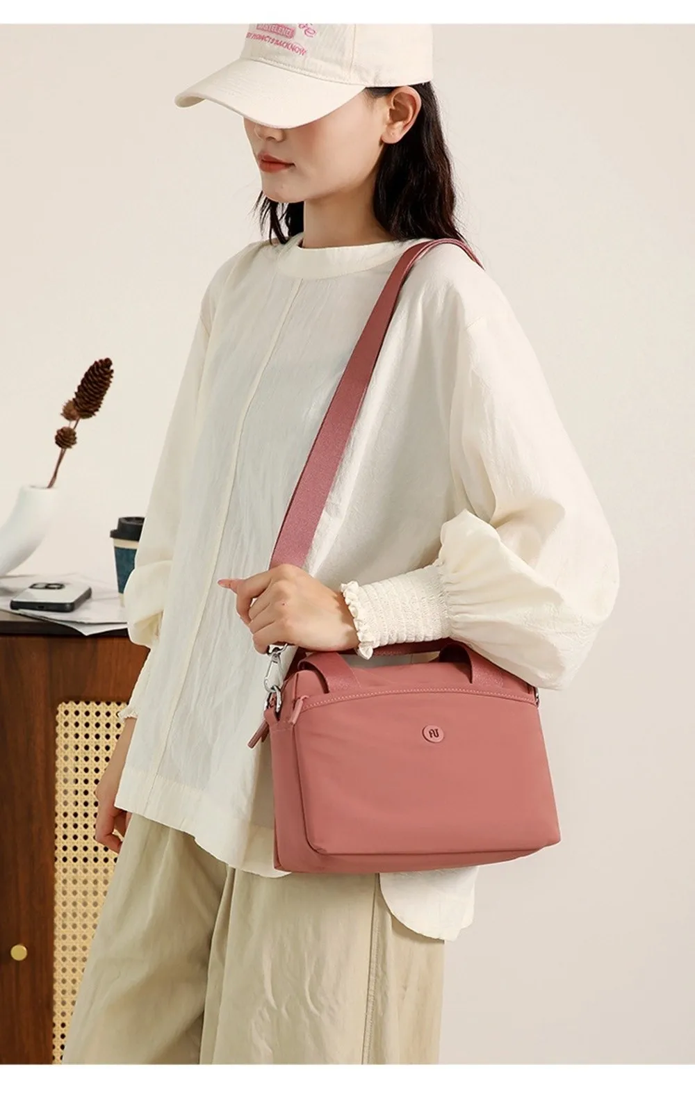 Neue Lässige Oxford-Stoff Umhängetasche Große Kapazität Wasserdichte Mama-Tasche Vielseitige Messenger-Tasche Reise – Detail 11