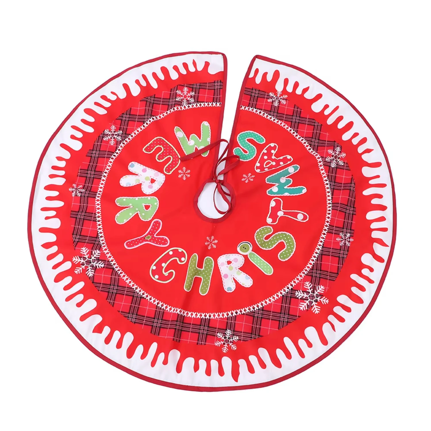 

Xmas Ornaments Tree Skirt Snowflake Christmas Tree Skirt Party Tree Christmas Decorations