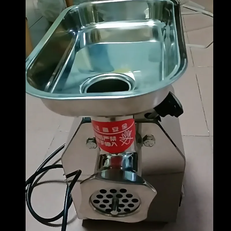 Factory Price Desktop Home Electric Meat Mincer Food Processing Machinery Chicken Pork Beef Mincer Machine