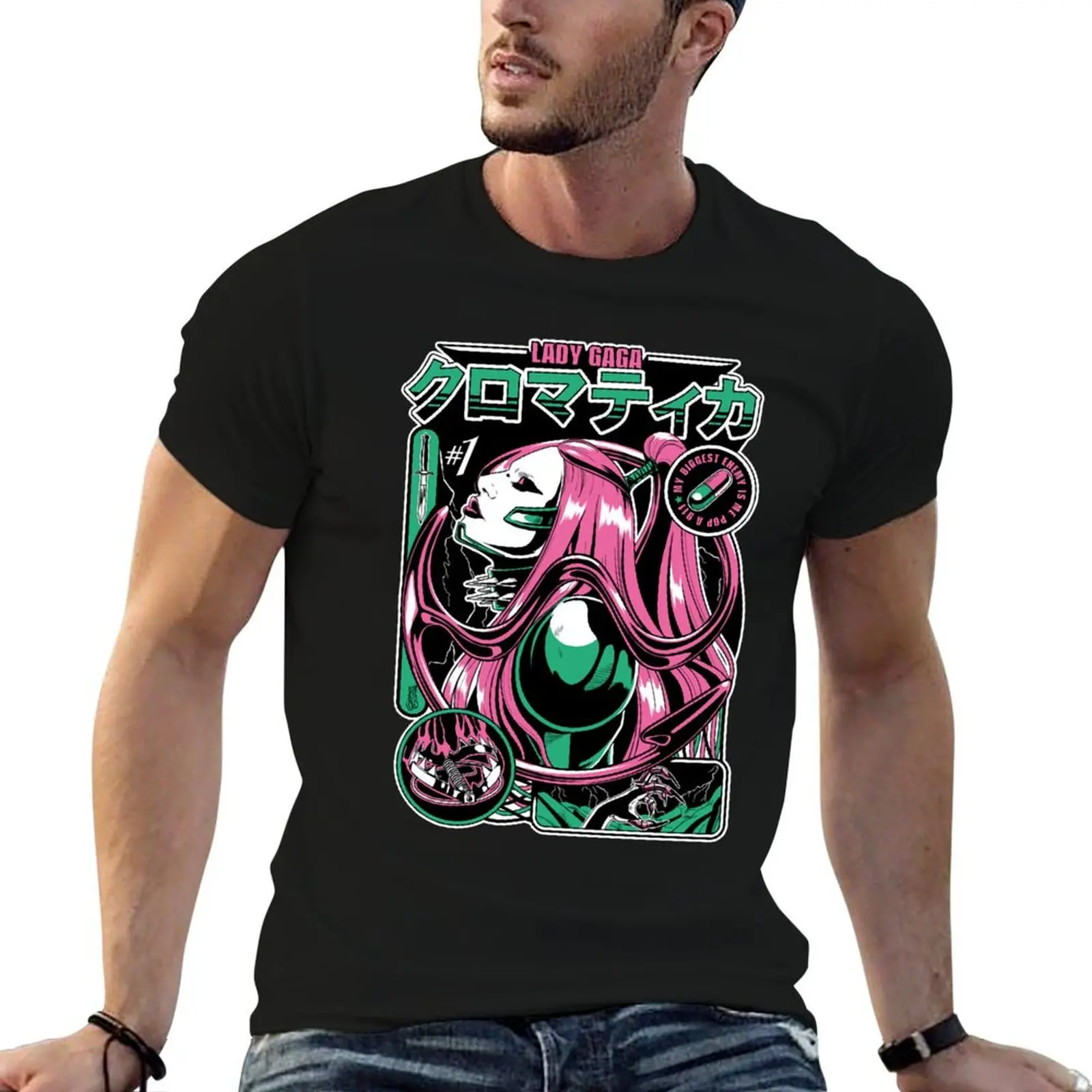 Chromatica T-Shirt Sporty Breathable Short Sleeve T-Shirt