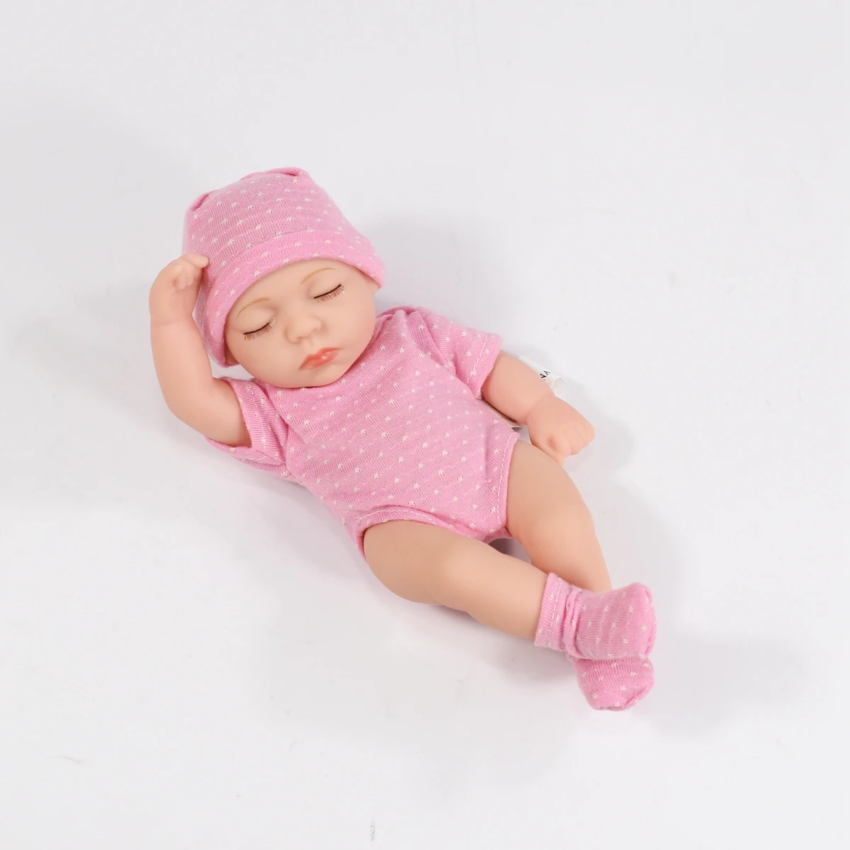 Puppenkleidung für 20 cm Babypuppen, DIY-Puppenzubehör für 20 cm große Puppen, Pullover, Overall, Kleidung für Mini-Reborn-Babypuppen – Detail 15