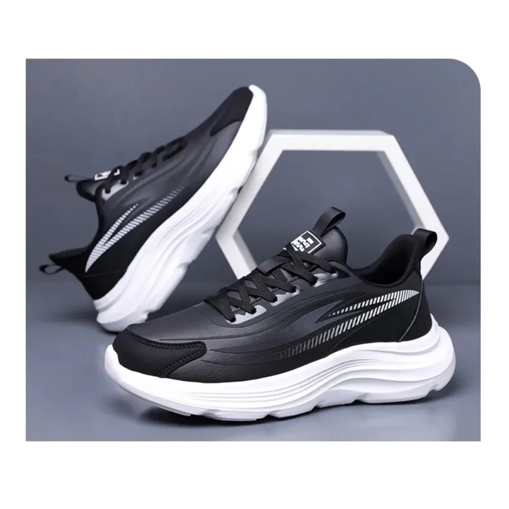 2025 Zapatos deportivos informales para hombre, mocasines, zapatos para correr, zapatos planos transpirables de moda de talla grande