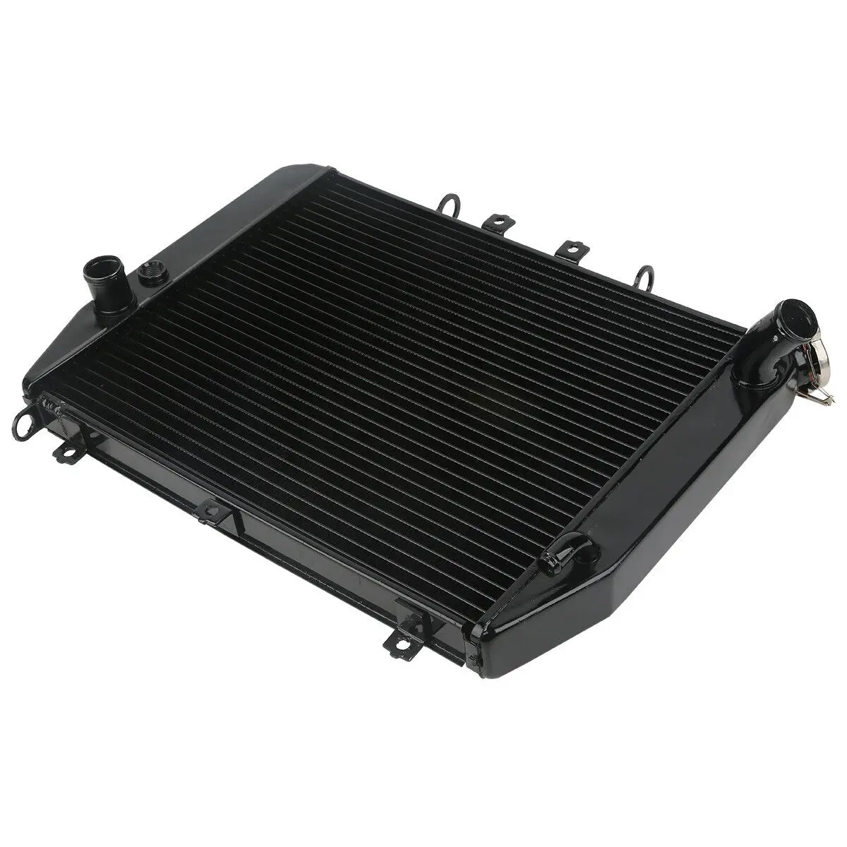 

Motorcycle Aluminum Engine Radiator Cooler Cooling For Kawasaki Ninja ZX12R ZX-12R 2000-2001