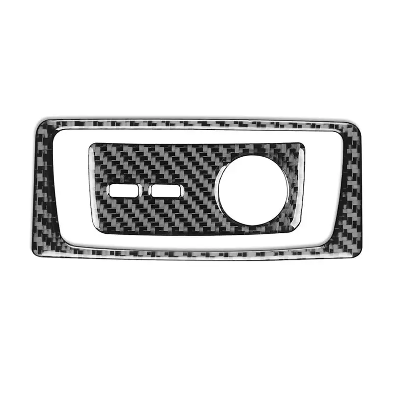 

Excellent-Real Carbon Fiber For Q5L FY SQ5 2018-2024 LHD Rear Cigarette Lighter Power Outlet Panel Cover Interior Trim Deca