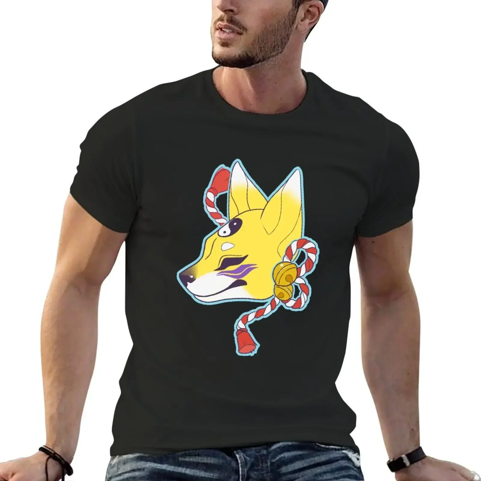 Kyubimon T-Shirt Aesthetic clothing sweat cute clothes kawaii clothes Short sleeve tee men