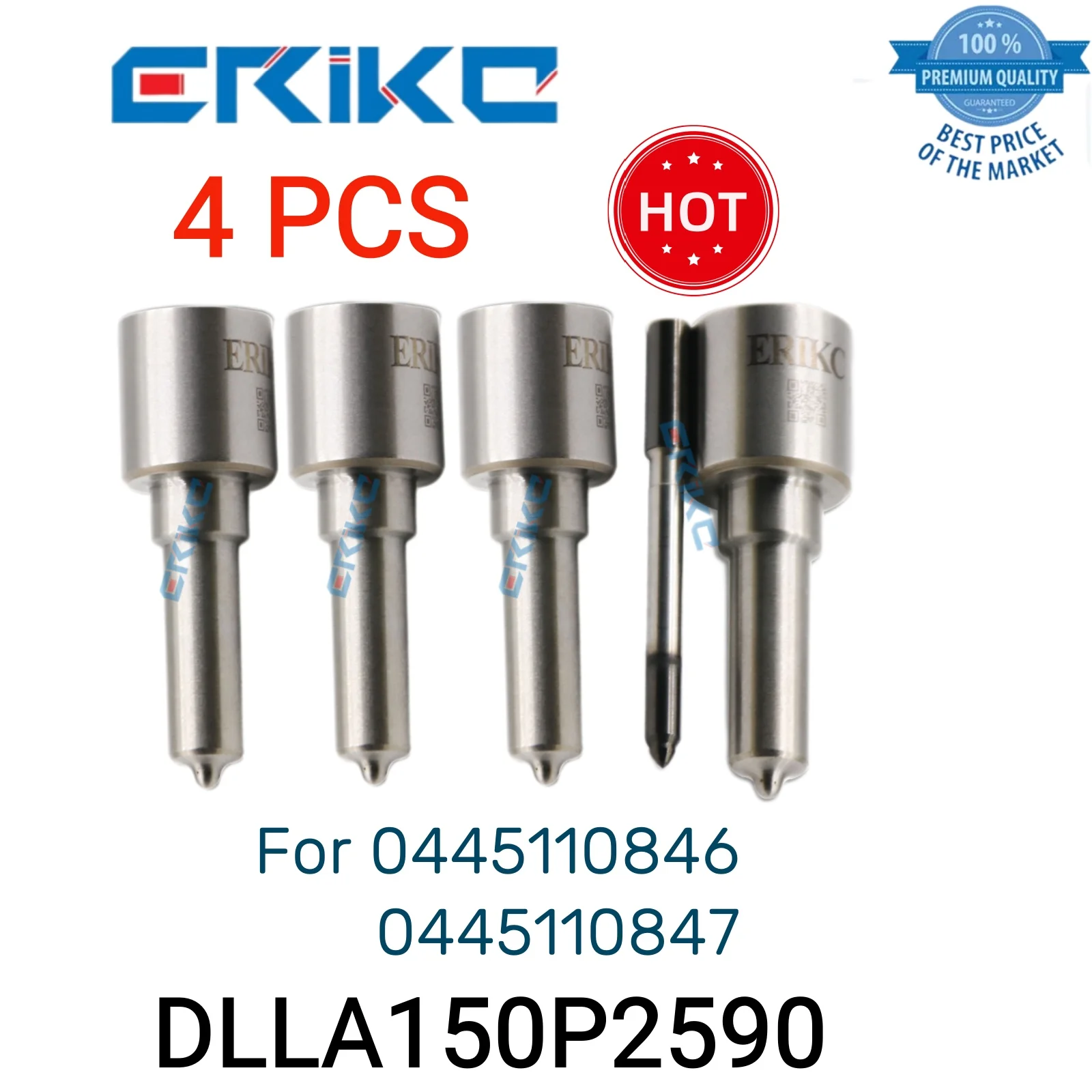 

4 PCS DLLA150P2590 Common Rail Nozzle 0 433 172 590 Industry Spray Nozzle DLLA 150 P 2590 NozzleDLLA 150P2590 for 0445110846 847