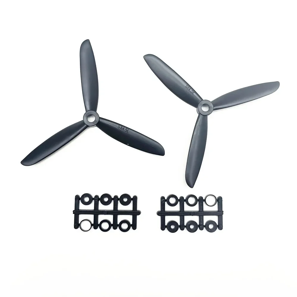 2/4Pcs Prop 5030 5045 6030 6045 6x4.5 Black 3-blade Propeller Props CW CCW For 250 FPV Racing Quadcopter ZMR210