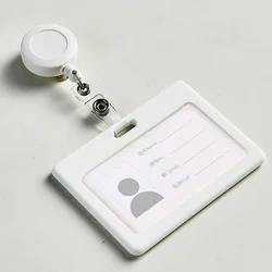 1 set porta badge per carta d'identità per passaggio da sci retrattile porta carte con targhetta per nome per accessori per infermiere aziendali per ufficio scolastico