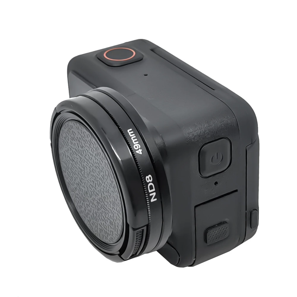 غطاء عدسة حماية من الآشعة البنفسجية لـ Insta360 Ace Pro ، حلقة مهايئ الفلتر ، فلاتر CPL و ND8 ، 49